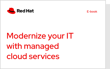 Modernize your IT with managed cloud services